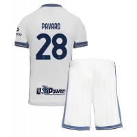 Camisa de time de futebol Inter Milan Benjamin Pavard #28 Replicas 2º Equipamento Infantil 2024-25 Manga Curta (+ Calças curtas)